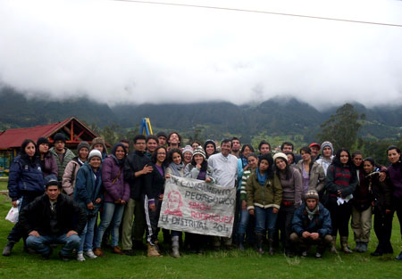 Estudiantes Campamento Pedagógico Simón Rodríguez 2011-3